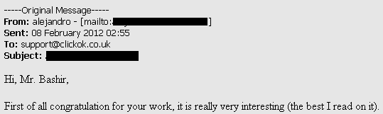 Kal Bashir Review Testimonial