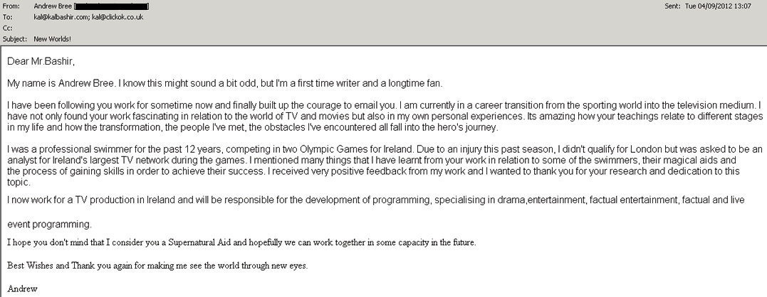 Kal Bashir Review Testimonial