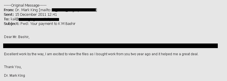 Kal Bashir Review Testimonial