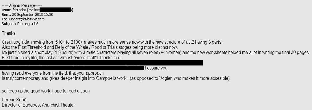 Kal Bashir Review Testimonial