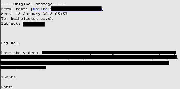 Kal Bashir Review Testimonial